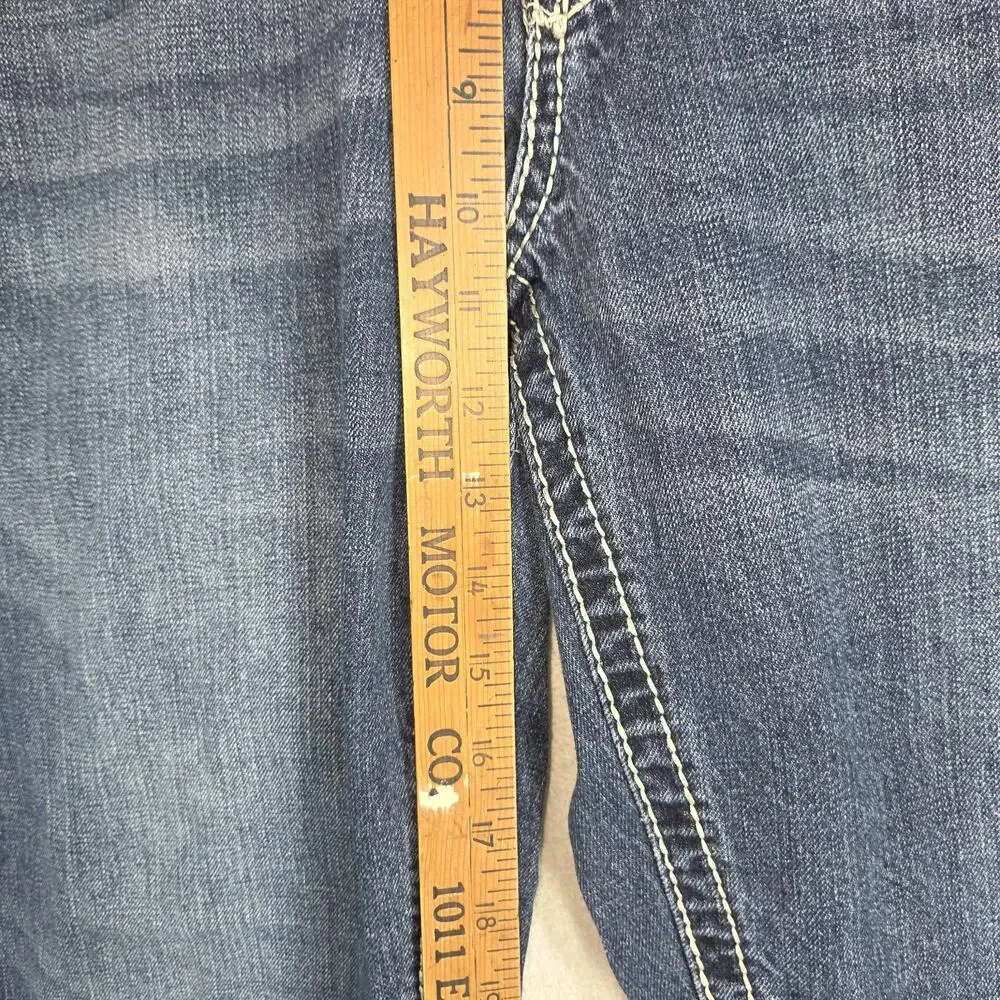 Vtg Faded Glory Mens Relaxed Fit Blue Denim Jeans Size 38x32 Cotton Y2k 2000s